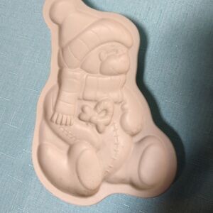 Pfaltzgraff Stoneware Shortbread Cookie Mold Bear